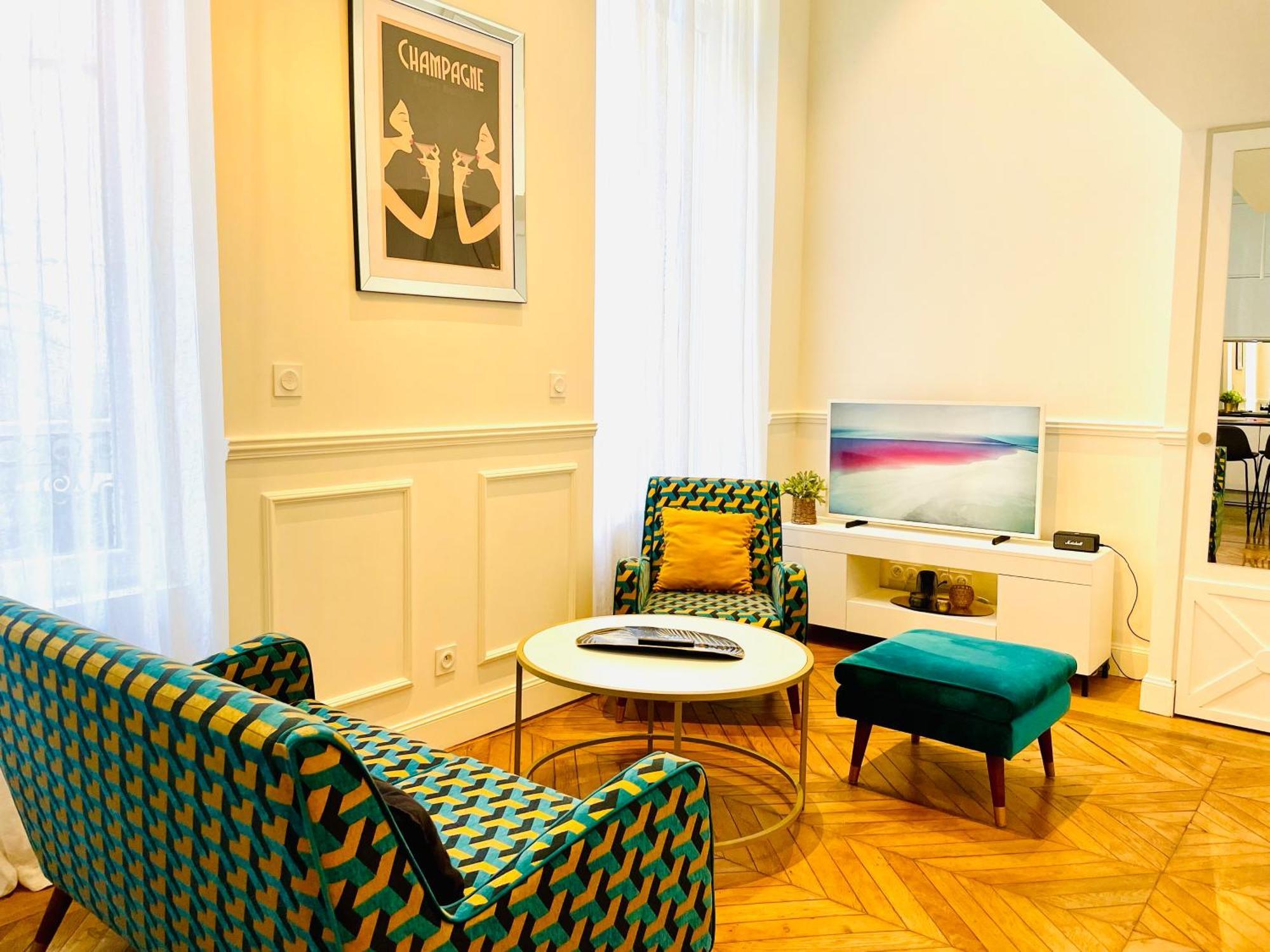 Appartements De Charme Du General Leclerc - Place D'Erlon - Hypercentre - Gare - Reims Exteriör bild